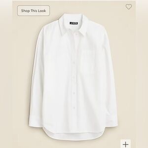 Étienne oversized shirt in lightweight oxford